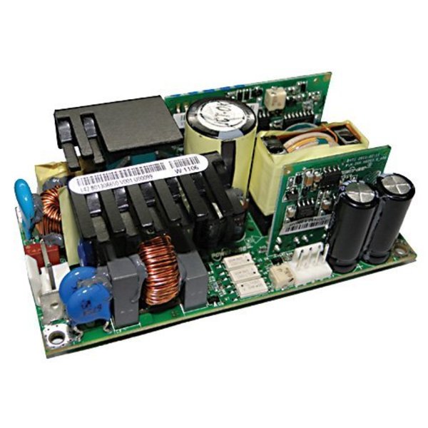 Bel Power Solutions AC to DC Power Supply, 90 to 264V AC, 12V DC, 200W, 15A, Chassis ABC200-1012G